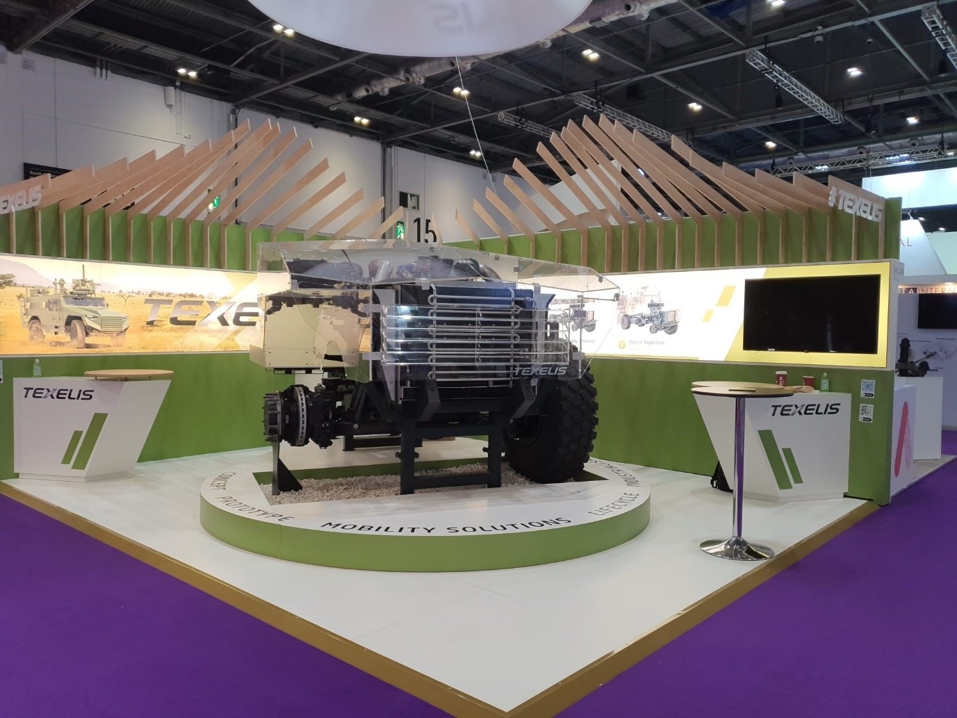 Texelis looks to the future of armoured vehicle mobility at DSEI 2021