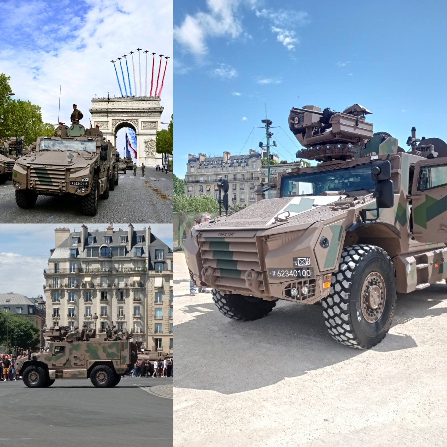 Fête Nationale : Le SERVAL descend les Champs Elysées